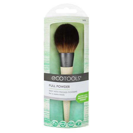 美容化妝刷: EcoTools, Full Powder Brush, 1 Brush