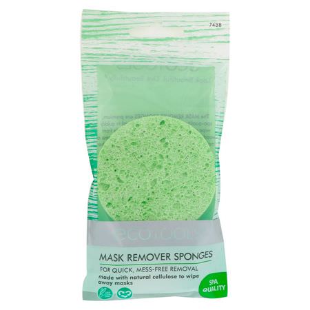 清潔, 磨砂: EcoTools, Mask Remover Sponges, 2 Sponges