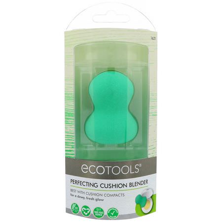 化妝海綿, 化妝刷: EcoTools, Perfecting Cushion Blender, 1 Sponge