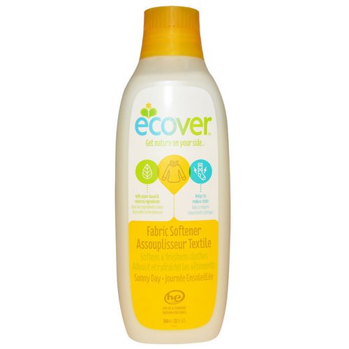 Ecover, Fabric Softener, Sunny Day, 32 fl oz (946 ml) Review