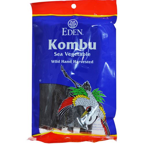 Eden Foods, Kombu, Sea Vegetable, 2.1 oz (60 g) Review