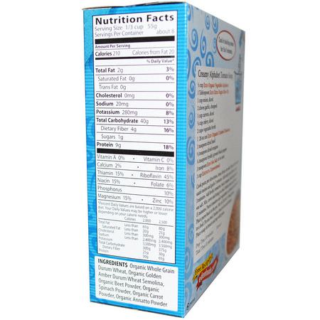 麵包, 穀物: Eden Foods, Organic Pasta, Vegetable Alphabets, 16 oz (453 g)