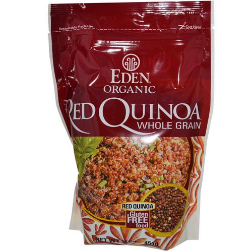 Eden Foods, Organic Red Quinoa, Whole Grain, 16 oz (454 g) Review