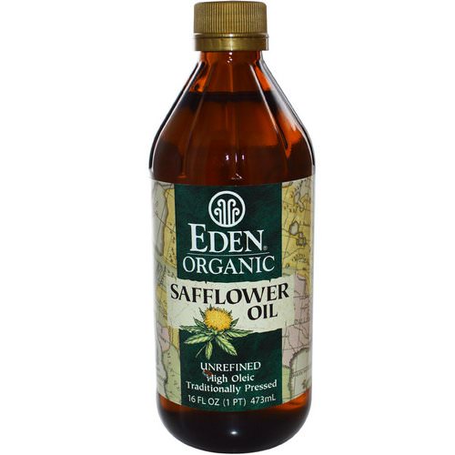 Eden Foods, Organic Safflower Oil, Unrefined, 16 fl oz (473 ml) Review