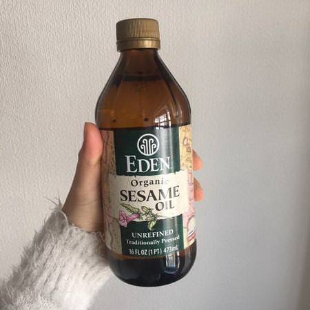 Eden Foods Sesame Oil - 芝麻油, 醋, 油