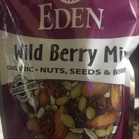 Eden Foods, Organic, Wild Berry Mix, Nuts, Seeds & Berries, 4 oz (113 g)