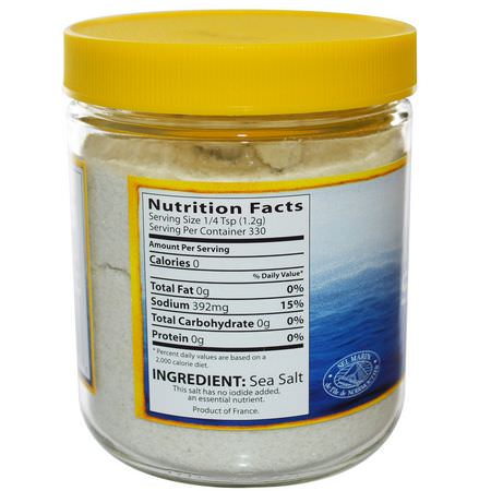 海鹽: Eden Foods, Sea Salt, 14 oz (397 g)