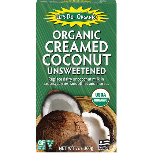 Edward & Sons, Let's Do Organic, Organic Creamed Coconut, Unsweetened, 7 oz (200 g) Review