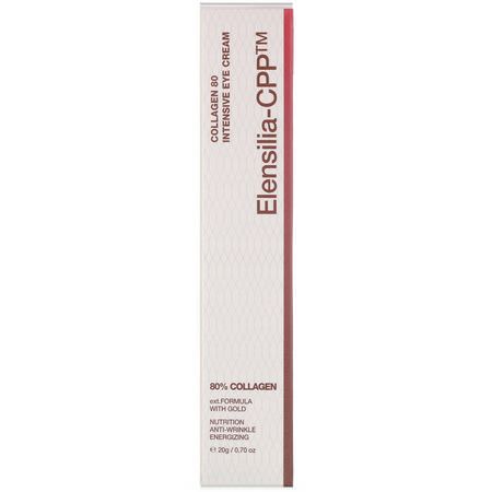 眼霜, K美容保濕霜: Elensilia, CPP Collagen 80% Intensive Eye Cream, 0.70 g (20 g)