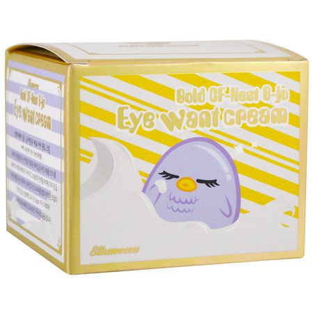 眼霜, K美容保濕霜: Elizavecca, Gold CF-Nest-B-Jo Eye Want Cream, 100 ml