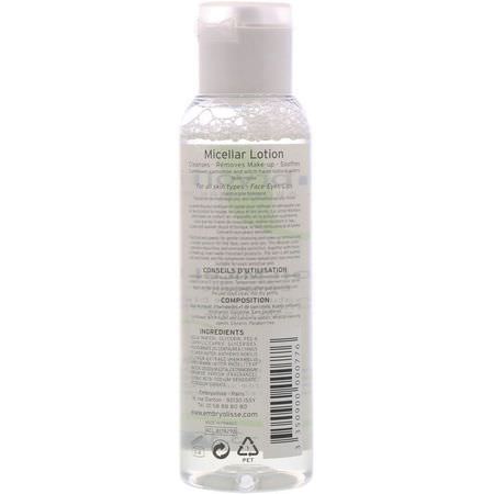 卸妝, 化妝: Embryolisse, Micellar Lotion, 3.38 fl oz (100 ml)