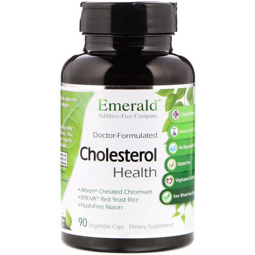 Emerald Laboratories, Cholesterol Health, 90 Vegetable Caps Review