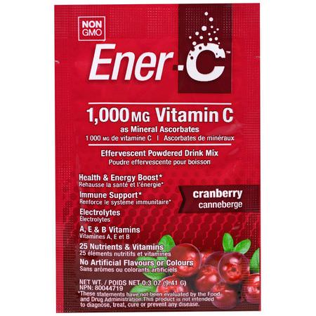 Ener-C Vitamin C Formulas Cold Cough Flu - 流感, 咳嗽, 感冒, 維生素C