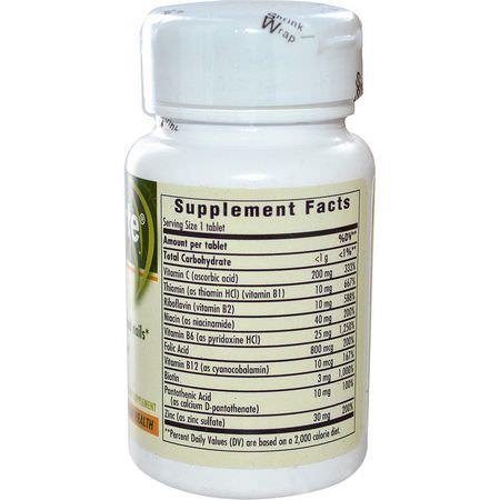 生物素, 指甲: Enzymatic Therapy, Biotin Forte, 3 mg with Zinc, 60 Tablets