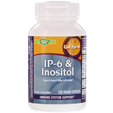 Nature's Way IP6 Inositol - 肌醇, 維生素B, 維生素, IP6
