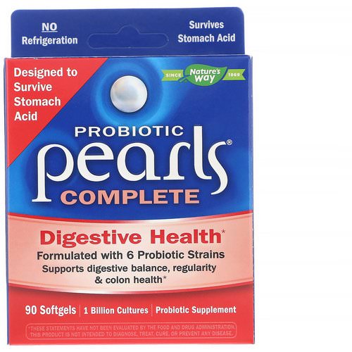 Nature's Way, Probiotic Pearls Complete, 90 Softgels Review