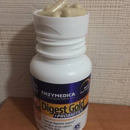 Enzymedica Digestive Enzyme Formulas Probiotic Formulas - 益生菌, 消化酶, 消化, 補品