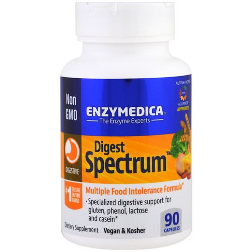 Enzymedica, Digest Spectrum, 90 Capsules Review