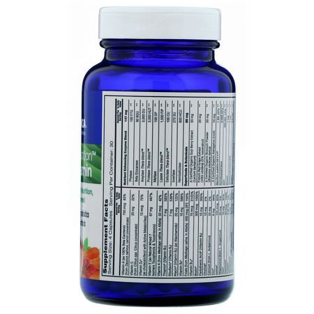 多種維生素, 消化酶: Enzymedica, Enzyme Nutrition Multi-Vitamin, Women's, 120 Capsules