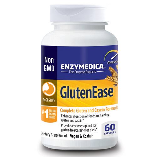 Enzymedica, GlutenEase, 60 Capsules Review