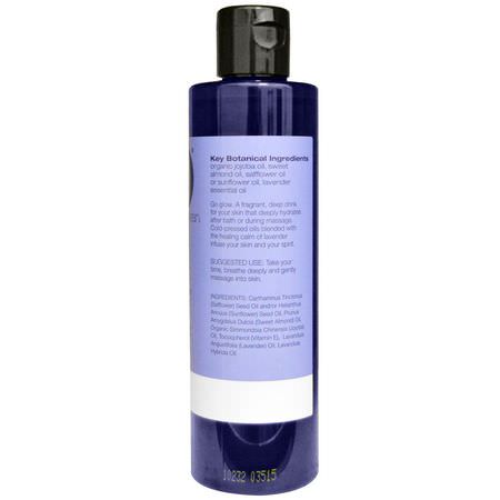 身體按摩油: EO Products, Body Oil, French Lavender, 8 fl oz (236 ml)