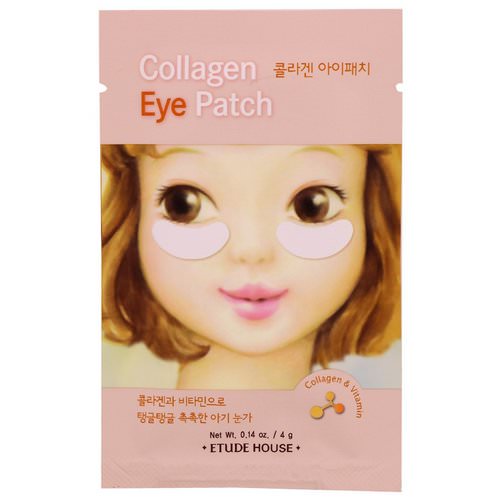 Etude House, Collagen Eye Patch, 2 Patches, 0.14 oz (4 g) Review