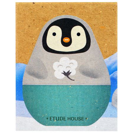 護手霜, 護手霜: Etude House, Missing U Hand Cream, #2 Fairy Penguin, 1.01 fl oz (30 ml)