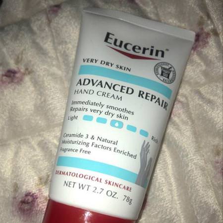 Eucerin Hand Cream Creme Dry Itchy Skin - 乾燥的皮膚發癢, 皮膚護理, 護手霜霜