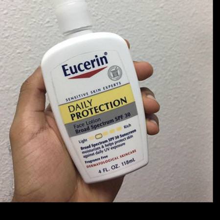 Eucerin Face Sunscreen Face Moisturizers Creams - 面霜, 面部保濕霜, 美容, 面部防曬霜