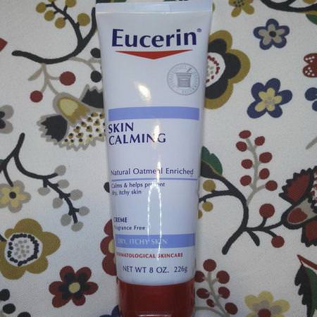 Eucerin, Eczema Relief Body Cream, Eczema-Prone Skin, Fragrance Free, 8.0 oz (226 g)