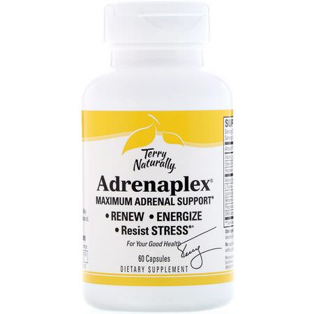 EuroPharma Terry Naturally Adrenal - 腎上腺, 補品