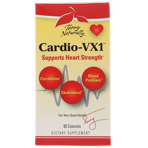 EuroPharma, Terry Naturally, Cardio VX1, 60 Capsules Review