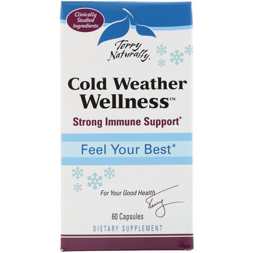 EuroPharma, Terry Naturally, Cold Weather Wellness, 60 Capsules Review