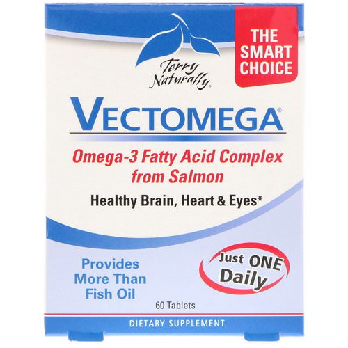 EuroPharma, Terry Naturally, Vectomega, 60 Tablets Review