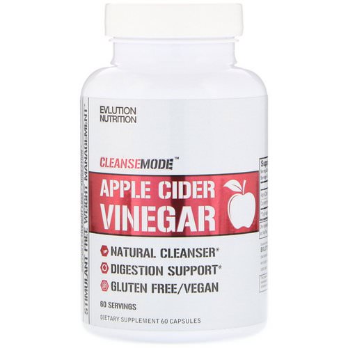 EVLution Nutrition, Apple Cider Vinegar, 60 Capsules Review