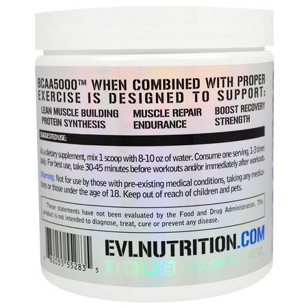 EVLution Nutrition BCAA - BCAA, 氨基酸, 補品