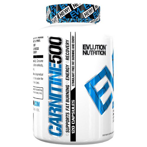 EVLution Nutrition, Carnitine 500, 120 Capsules Review