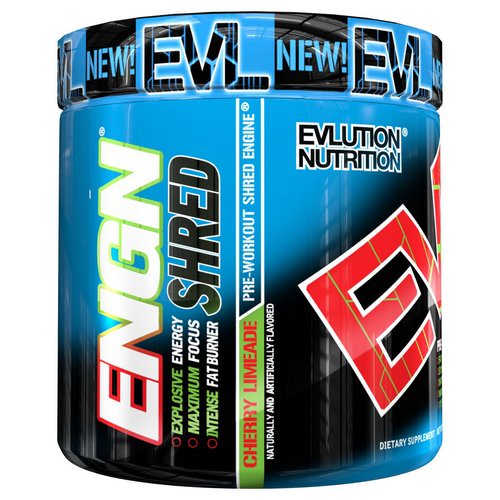 EVLution Nutrition, ENGN Shred, Cherry Limeade Pre-Workout, 8.1 oz (231 g) Review