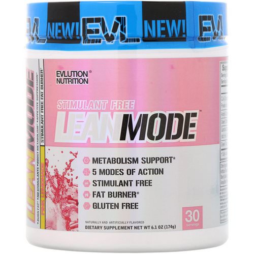 EVLution Nutrition, LeanMode, Pink Lemonade, 6.1 oz (174 g) Review