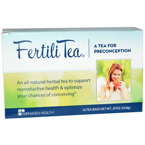 Fairhaven Health, FertiliTea for Women, 16 Tea Bags, .87 oz (24.8 g) Review