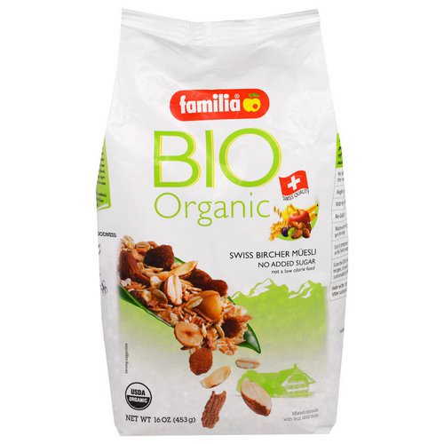 Familia, Bio Organic, Swiss Bircher Muesli, 16 oz (453 g) Review