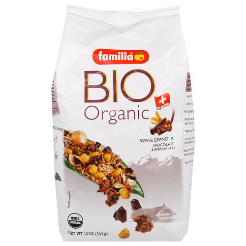 Familia, Bio Organic, Swiss Granola, Chocolate & Amaranth, 13 oz (369 g) Review