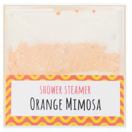 芳香療法, 淋浴: Fizz & Bubble, Shower Steamer, Orange Mimosa, 3.8 oz (108 g)