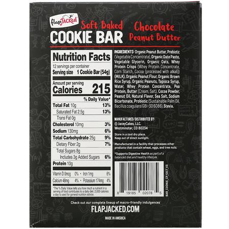 FlapJacked Nutritional Bars Cookies - 曲奇餅, 小吃, 營養棒