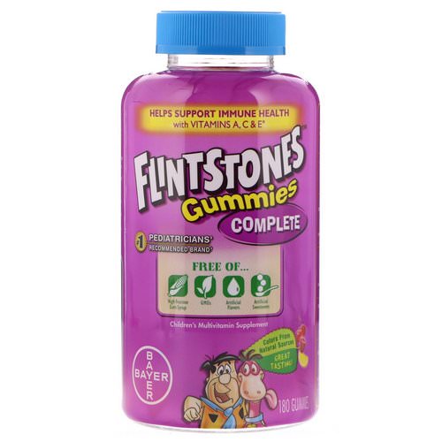 Flintstones, Complete, Children's Multivitamin, 180 Gummies Review