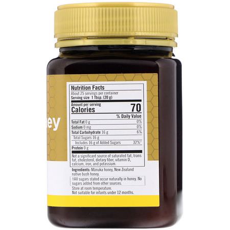 Manuka蜂蜜, 蜂產品: Flora, Manuka Honey Blend, MGO 30+, 17.6 oz (500 g)