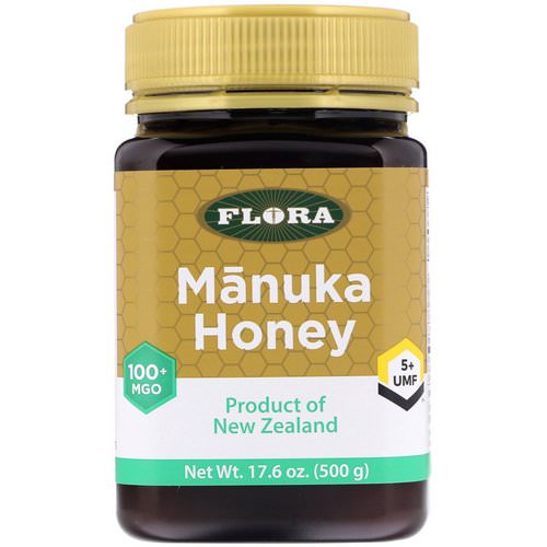 Flora, Manuka Honey, MGO 100+, 17.6 oz (500 g) Review