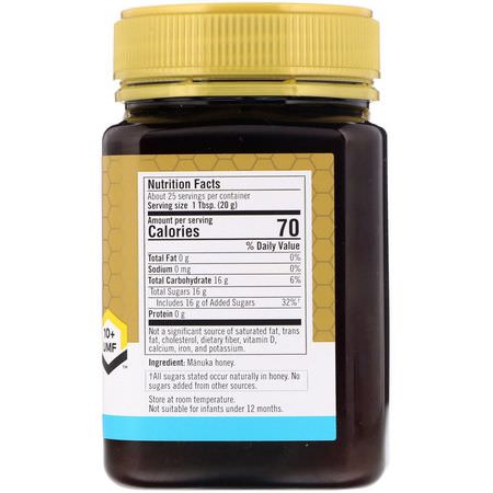 Manuka蜂蜜, 蜂產品: Flora, Manuka Honey, MGO 250+, 17.6 oz (500 g)