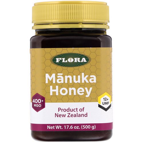 Flora, Manuka Honey, MGO 400+, 17.6 oz (500 g) Review