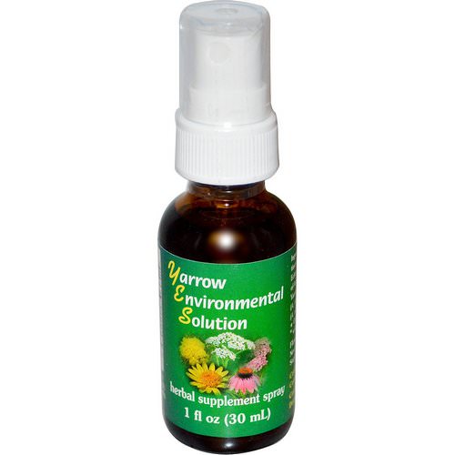 Flower Essence Services, Yarrow Environmental Solution Spray, 1 fl oz (30 ml) Review
